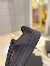 SL SL/61 SNEAKERS BLACK SATIN
