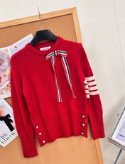 THOM 26S ROUND-NECK KNIT SWEATER 298