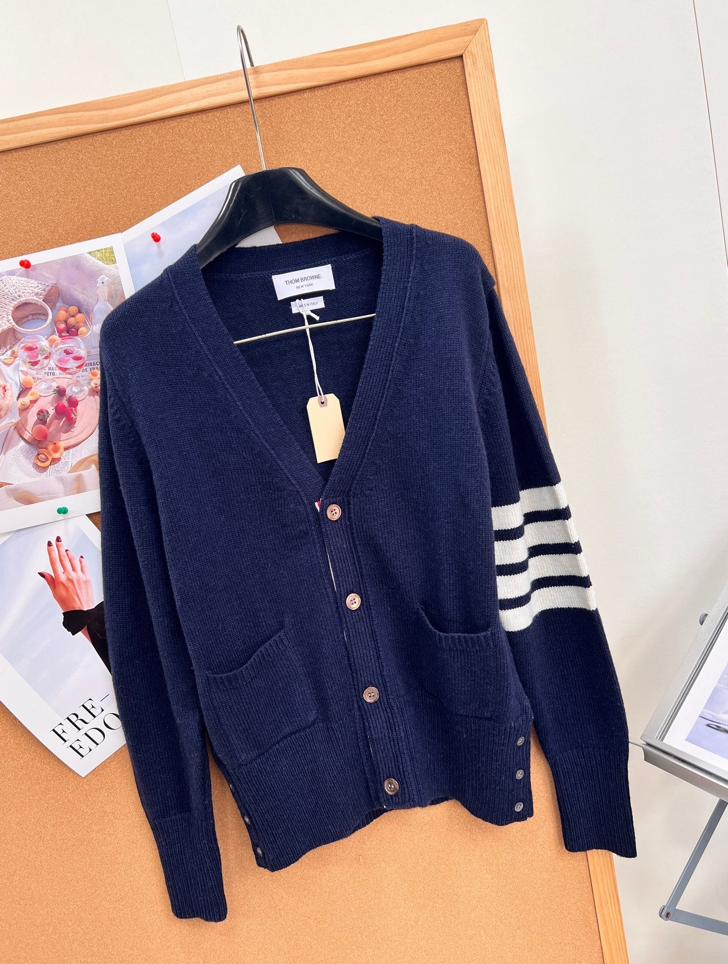 THOM 26S V-NECK KNIT CARDIGAN 289