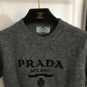 PRADA 25S SHORT-SLEEVE SWEATER 274