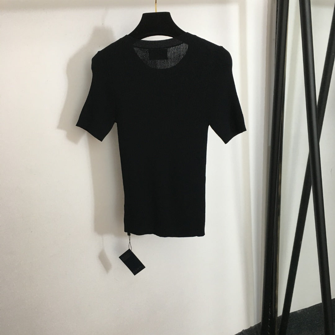 PRADA 25S FITTED KNIT TOP 287