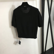 PRADA 25S SHORT-SLEEVE SWEATER 281