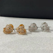PANTHERE DIAMOND EARRINGS