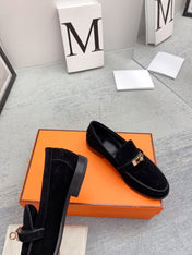 Destin Loafer Suede Black